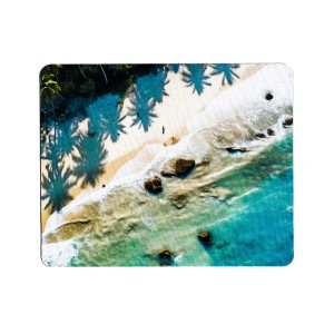 ماوس پد طرح BEACH مدل NU67 ابعاد 18*22 سانتی متر